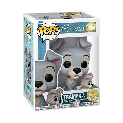 POP! Disney - Lady and the Tramp #1554 Tramp with Puppy