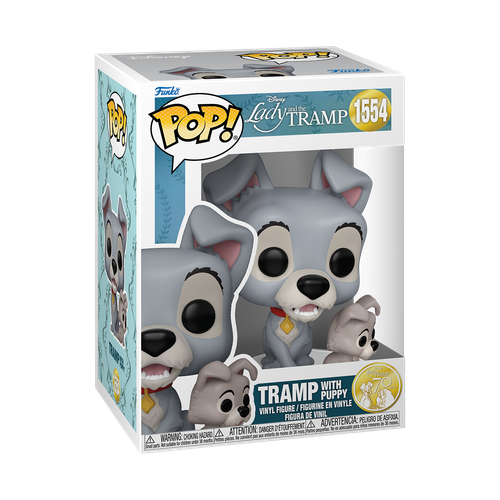 POP! Disney - Lady and the Tramp #1554 Tramp with Puppy