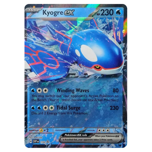 Scarlet & Violet Promo SVP178 Kyogre ex