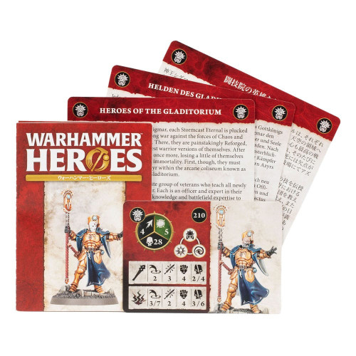 Warhammer Age of Sigmar - Warhammer Heroes: Stormcast Eternals - Sealed Display (8 Figures)