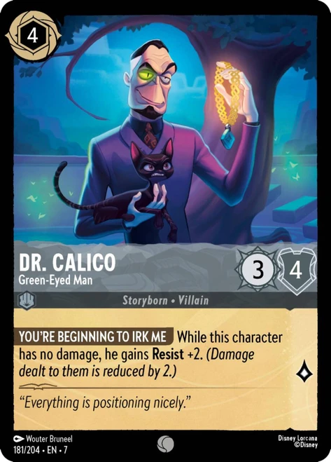 Dr. Calico - Green‐Eyed Man