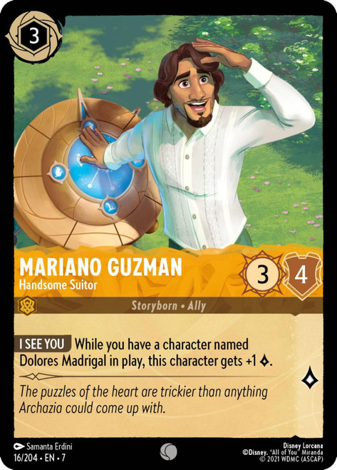 Mariano Guzman - Handsome Suitor (Foil)