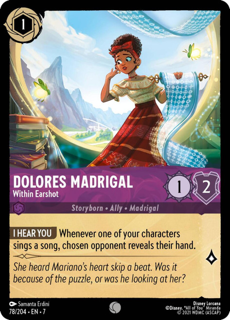 Dolores Madrigal - Within Earshot (Foil)