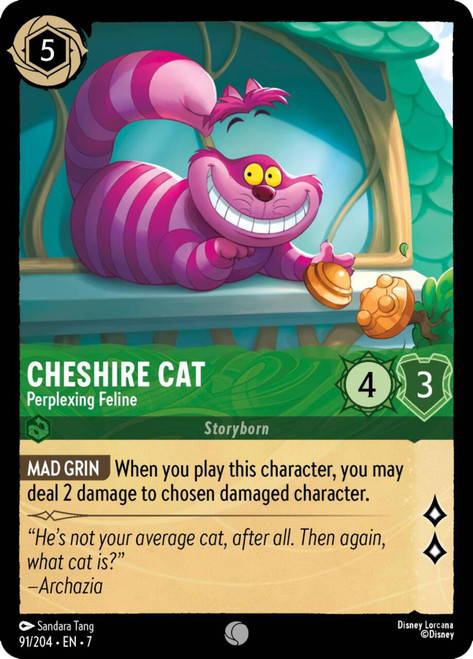Cheshire Cat - Perplexing Feline (Foil)