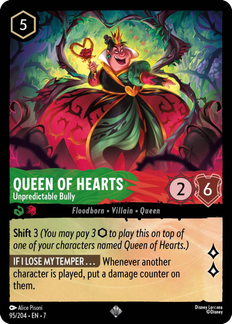 Queen of Hearts - Unpredictable Bully (Foil)