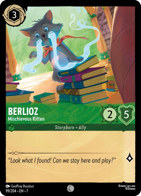 Berlioz - Mischievous Kitten (Foil)