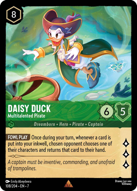 Daisy Duck - Multitalented Pirate (Foil)