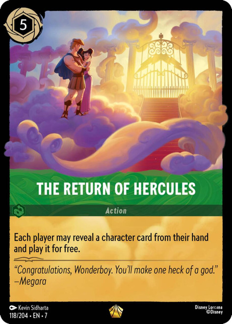 The Return of Hercules (Foil)