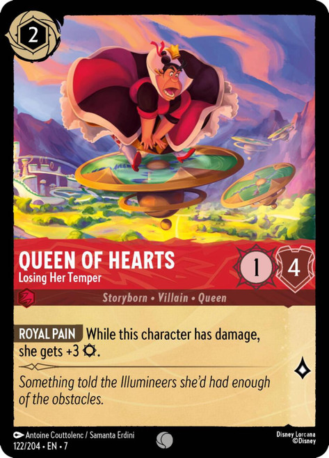 Queen of Hearts - Losing Her Temper (Foil)