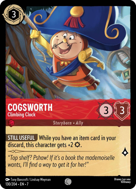 Cogsworth - Climbing Clock (Foil)