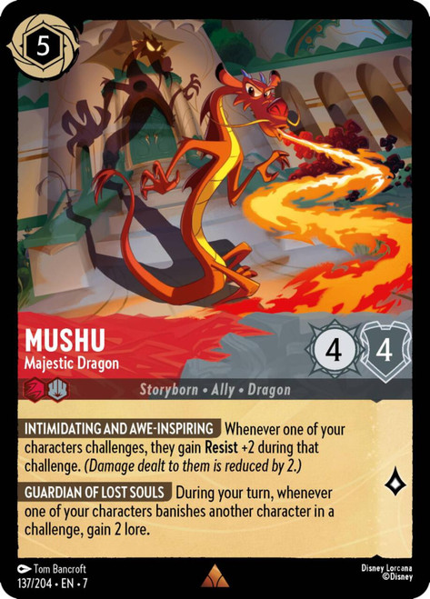 Mushu - Majestic Dragon (Foil)