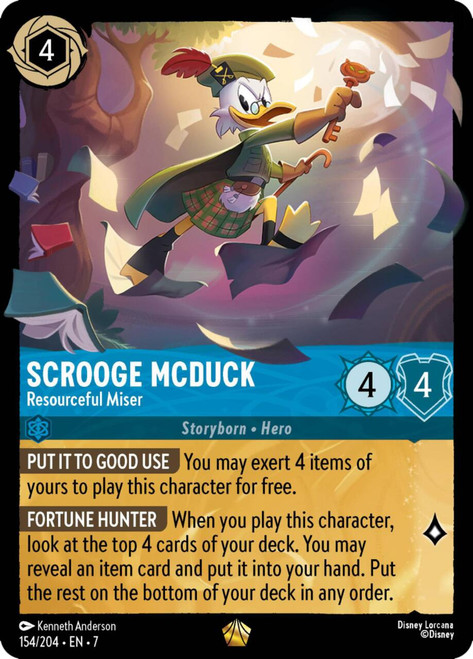Scrooge McDuck - Resourceful Miser (Foil)