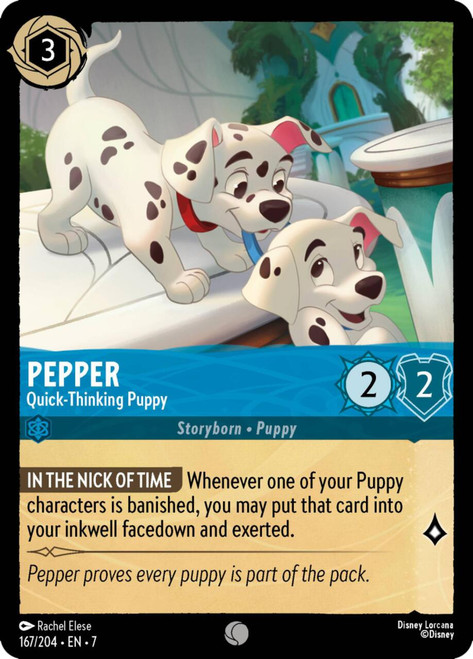 Pepper - Quick‐Thinking Puppy (Foil)