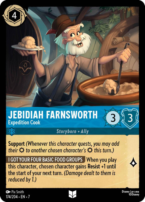 Jebidiah Farnsworth - Expedition Cook (Foil)
