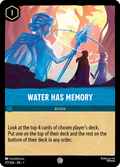Water Has Memory (Foil)