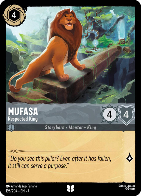 Mufasa - Respected King (Foil)