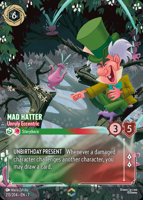 Mad Hatter - Unruly Eccentric (Enchanted Rare)
