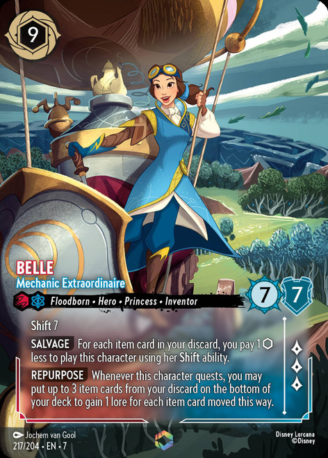 Belle - Mechanic Extraordinaire (Enchanted Rare)