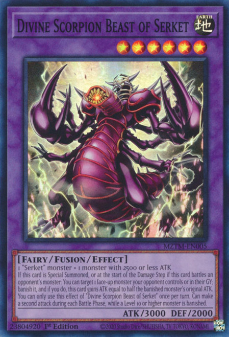 MZTM-EN005 Divine Scorpion Beast of Serket