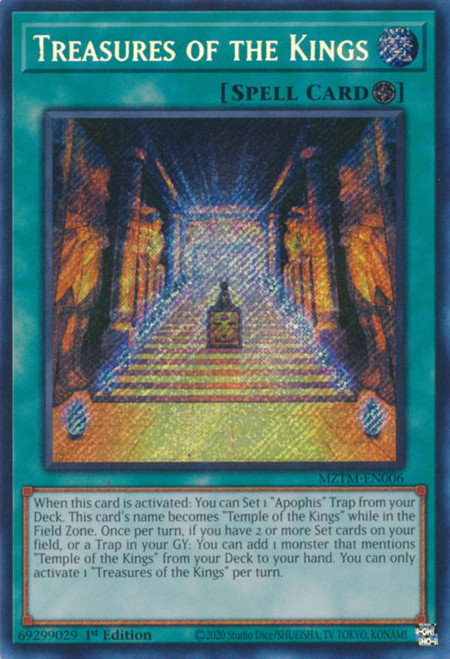 MZTM-EN006 Treasures of the Kings (Secret Rare)