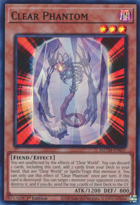 MZTM-EN037 Clear Phantom