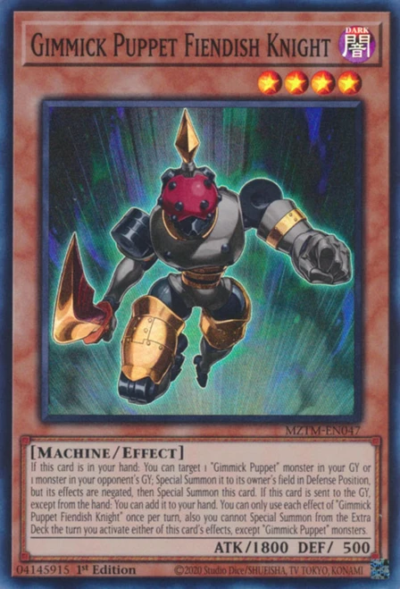 MZTM-EN047 Gimmick Puppet Fiendish Knight