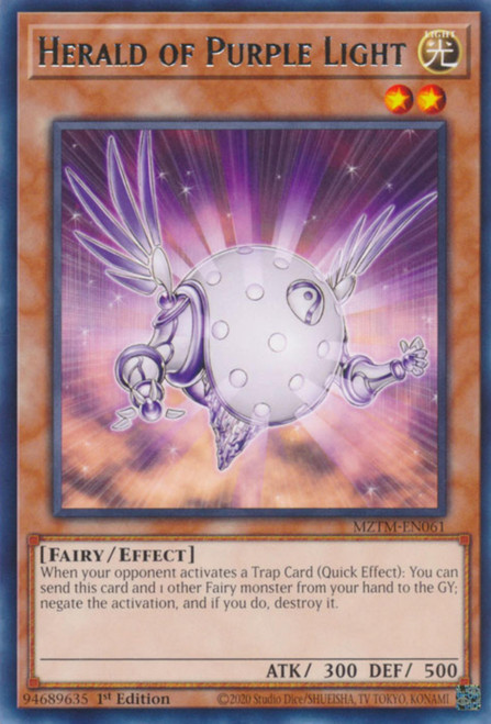 MZTM-EN061 Herald of Purple Light