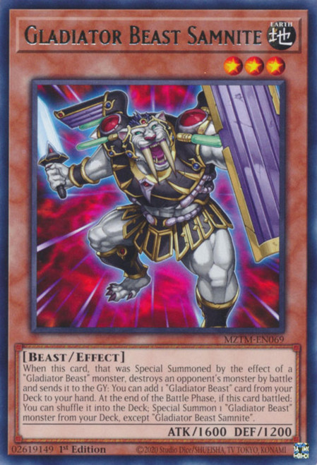 MZTM-EN069 Gladiator Beast Samnite