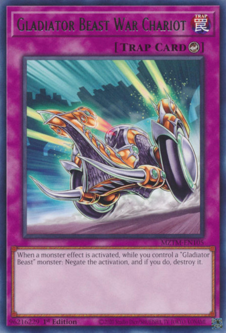 MZTM-EN105 Gladiator Beast War Chariot