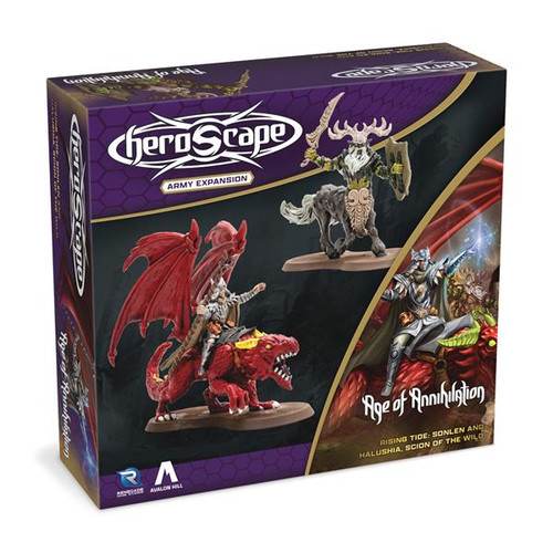 Heroscape: Age of Annihilation - Rising Tide Sonlen & Halushia, Scion of the Wild Army Expansion