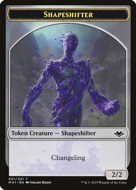 Modern Horizons Shapeshifter // Wrenn and Six Emblem Token