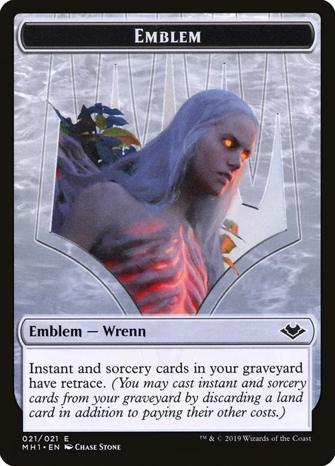 Modern Horizons Shapeshifter // Wrenn and Six Emblem Token