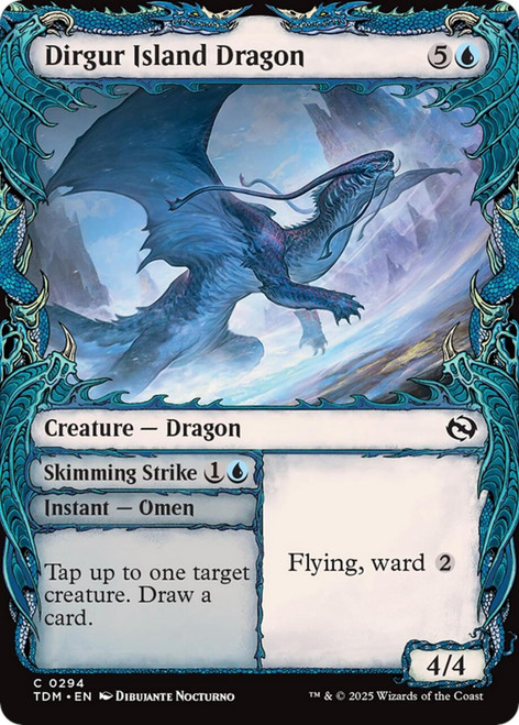 Dirgur Island Dragon (Showcase Frame)
