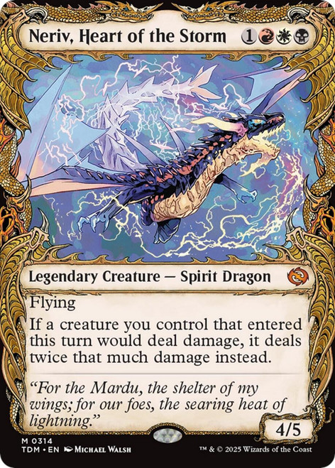 Neriv, Heart of the Storm (Showcase Frame)