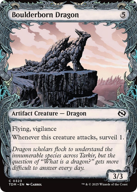 Boulderborn Dragon (Showcase Frame)
