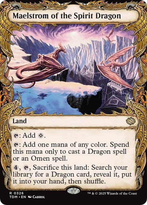 Maelstrom of the Spirit Dragon (Showcase Frame)