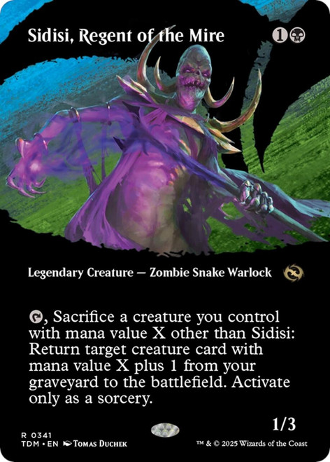 Sidisi, Regent of the Mire (Borderless Art)