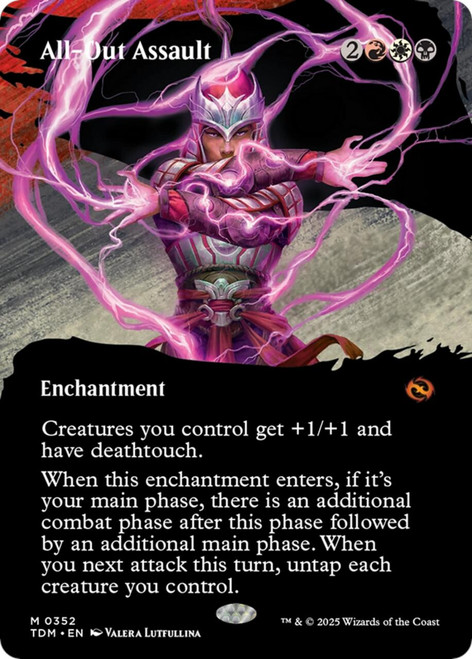 All-Out Assault (Borderless Art)