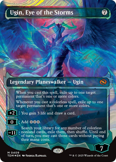 Ugin, Eye of the Storms (Ghostfire Halo Foil)