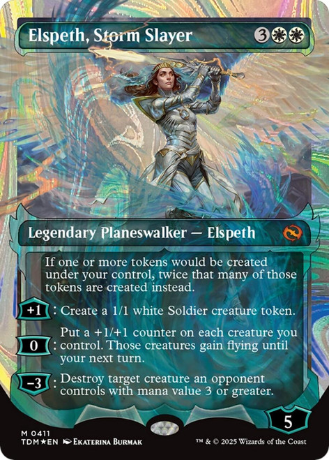 Elspeth, Storm Slayer (Ghostfire Halo Foil)