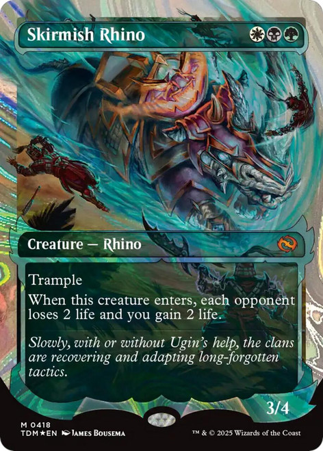 Skirmish Rhino (Ghostfire Halo Foil)