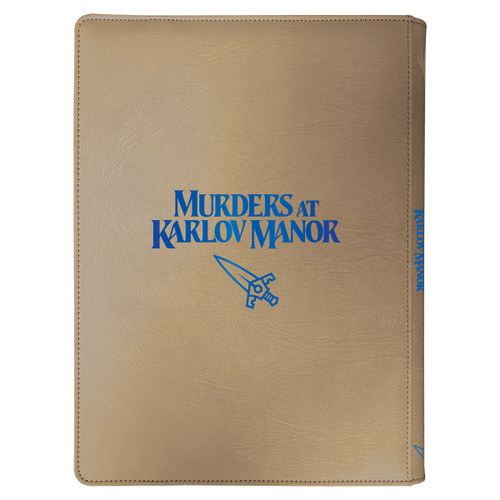 *DAMAGED* MTG Murders at Karlov Manor 9-Pocket Premium Zippered PRO-Binder Set Symbol