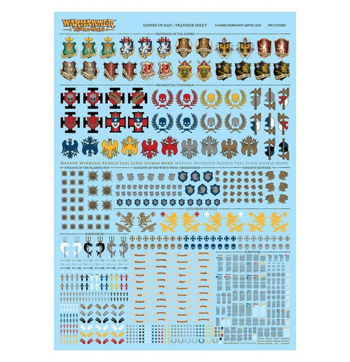 Warhammer: The Old World - Empire of Man: Transfer Sheet