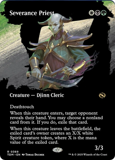 Severance Priest (Borderless Art)