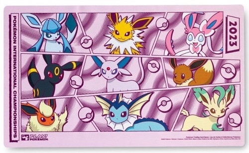 International Championships 2023 London Playmat - Eeveelutions (In Carry Bag)
