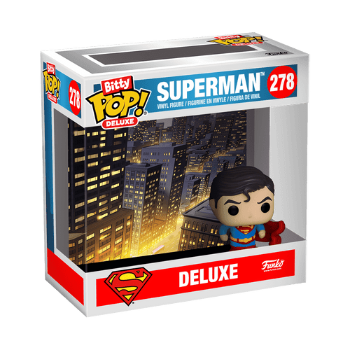 Bitty POP! Deluxe: DC Comics - Superman (Cityscape)