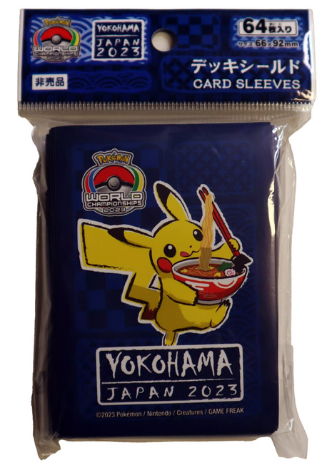 Pokemon Worlds Championships Yokohama 2023 Ramen Pikachu Sleeves (64)
