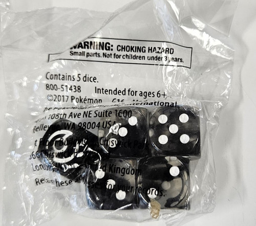 Professor Program Black Dice Set (5)