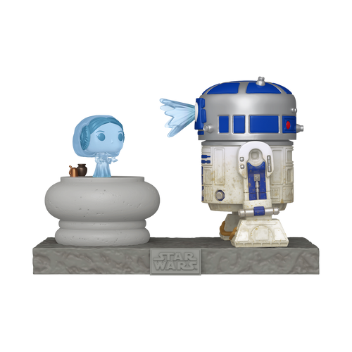 POP! Star Wars #766 R2-D2 and Princess Leia Hologram Deluxe