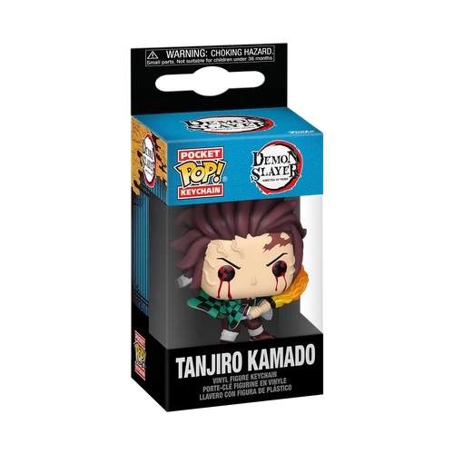 Pocket POP! Keychain: Demon Slayer - Tanjiro Kamado (Sun Breathing)